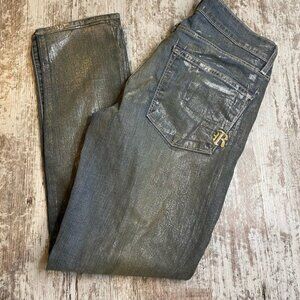 Rich & Skinny Coated Stretch Skinny Jeans